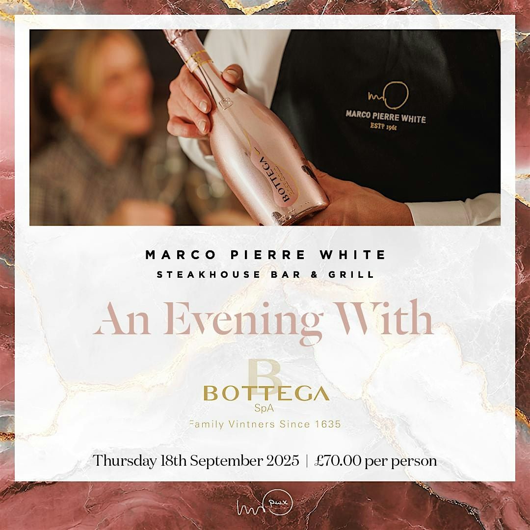 An Evening with Bottega, 18 September | Event in Plymouth | AllEvents