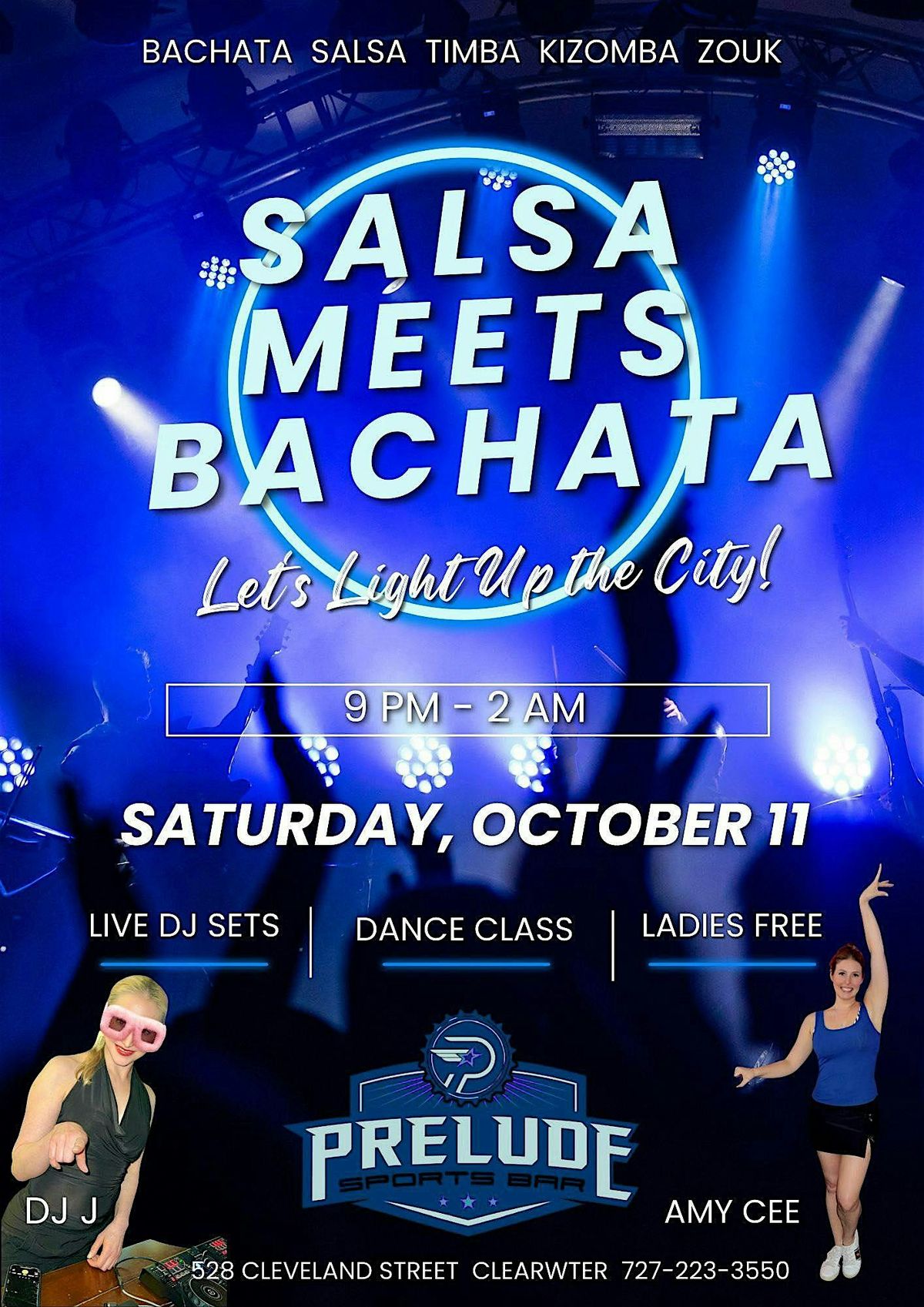 Salsa Meets Bachata - Let's Light Up The City! | Event in Clearwater | AllEvents