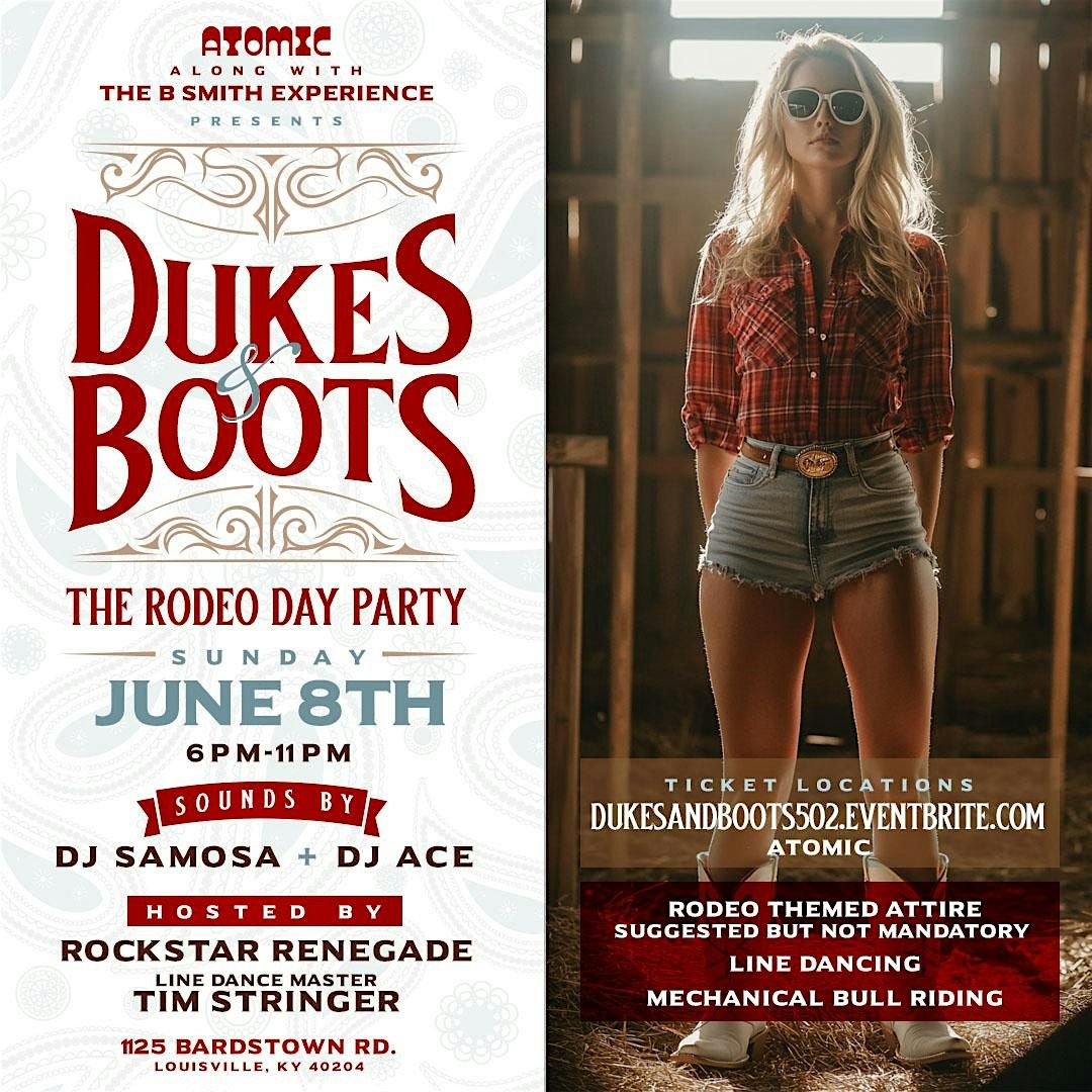 Dukes & Boots, 8 June | Event in Louisville | AllEvents