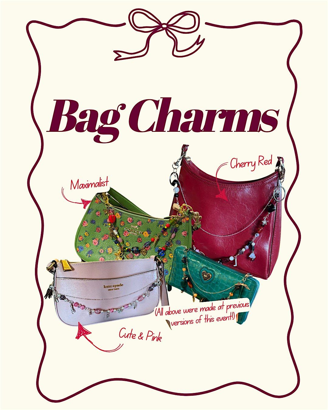 Jewelry Making: Bag Charms | Event in Austin | AllEvents