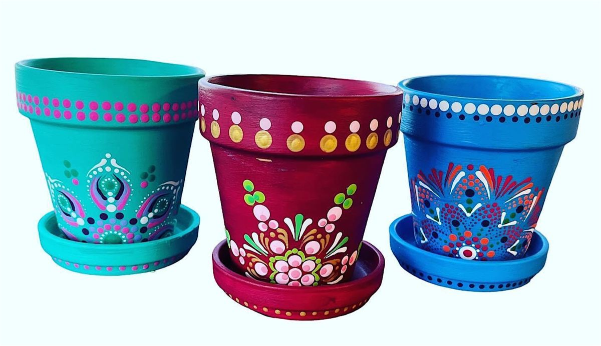 Mandala Flower Pot  & Organic Herb Seed Workshop, 11 October | Event in Dunedin | AllEvents