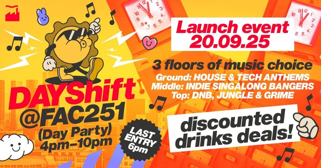 DAY SHIFT !!!, 20 September | Event in Manchester | AllEvents