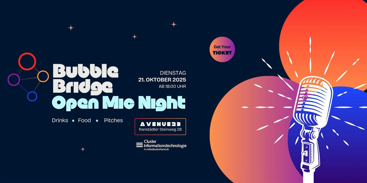 BubbleBridge, 21 October | Event in Leipzig | AllEvents