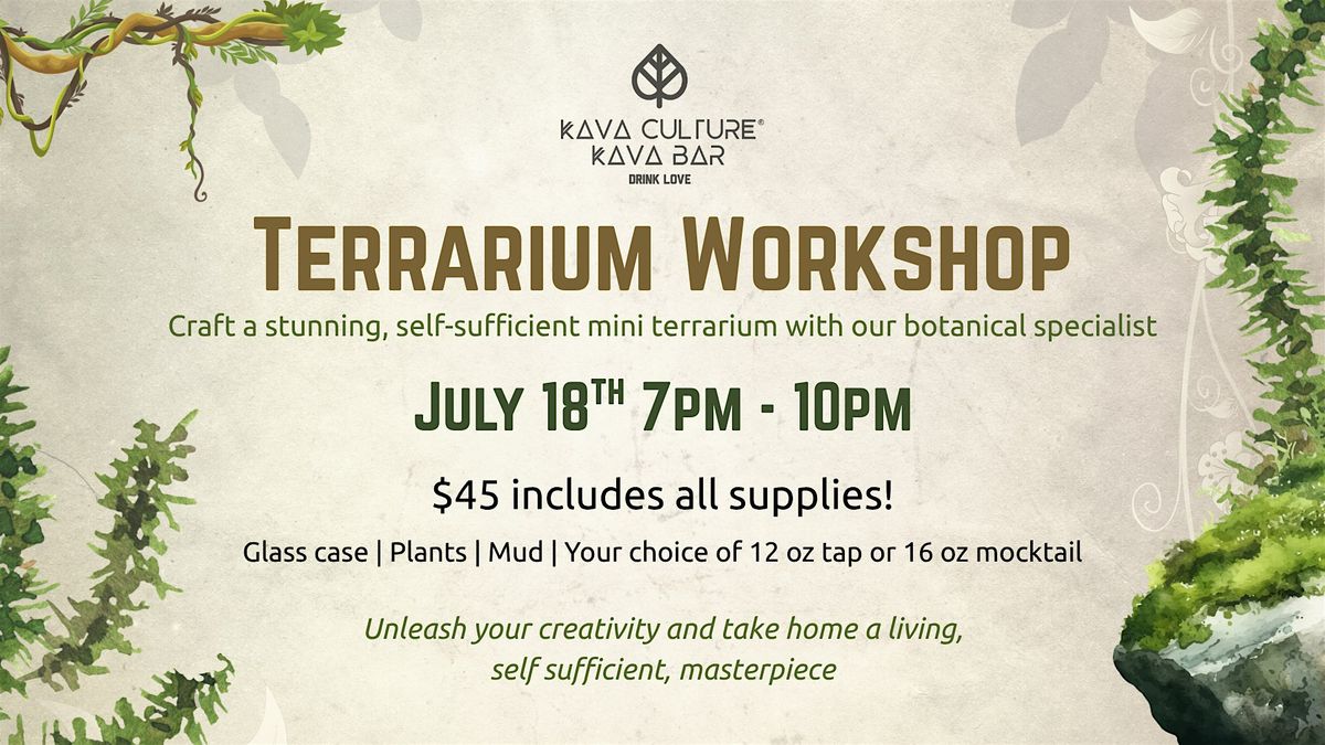 Terrarium Workshop | Event in Lake Mary | AllEvents