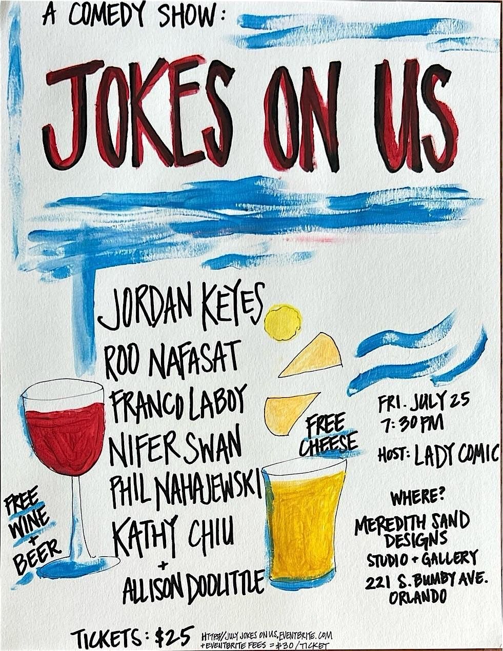 Jokes On Us - July, 25 July | Event in Orlando | AllEvents