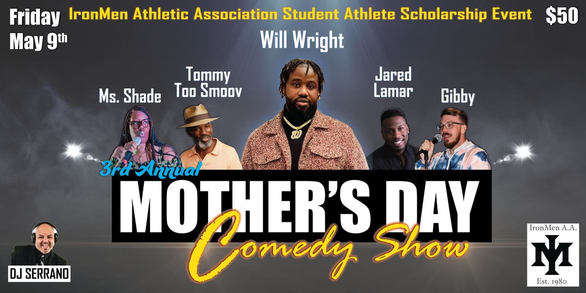 3rd Annual Ironmen AA Mother's Day Comedy Show, 9 May | Event in Reading | AllEvents