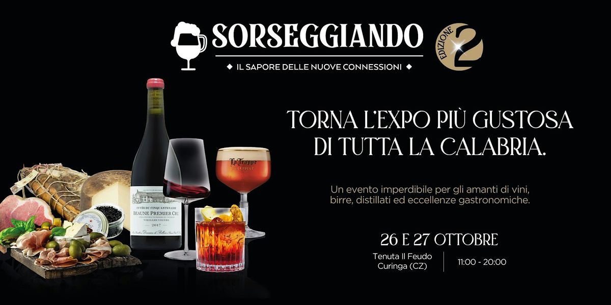 Sorseggiando 2025, 26 October | Event in Curinga | AllEvents