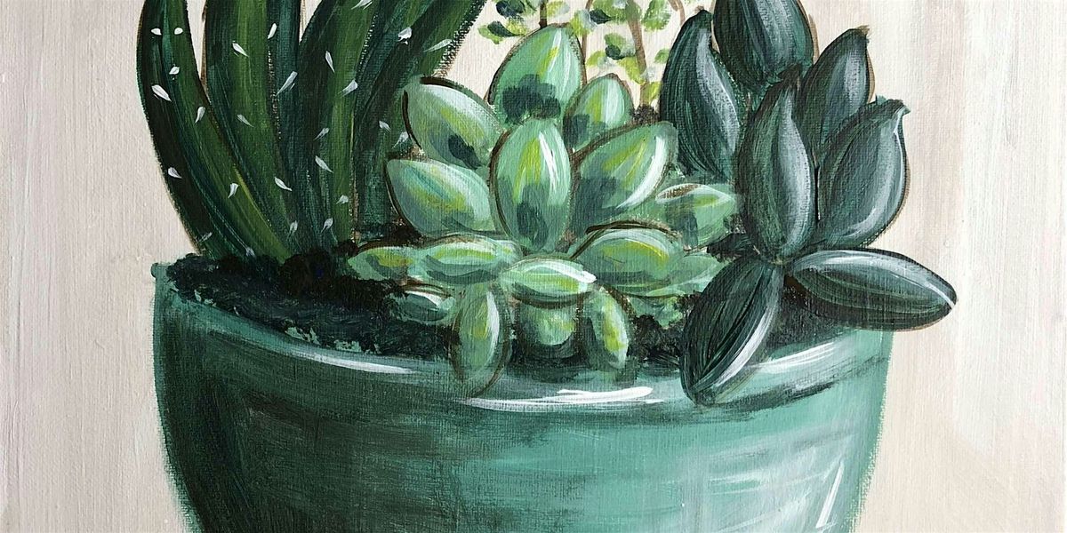Sweet Succulents - Paint and Sip by Classpop!™, 3 June | Event in Tyler | AllEvents