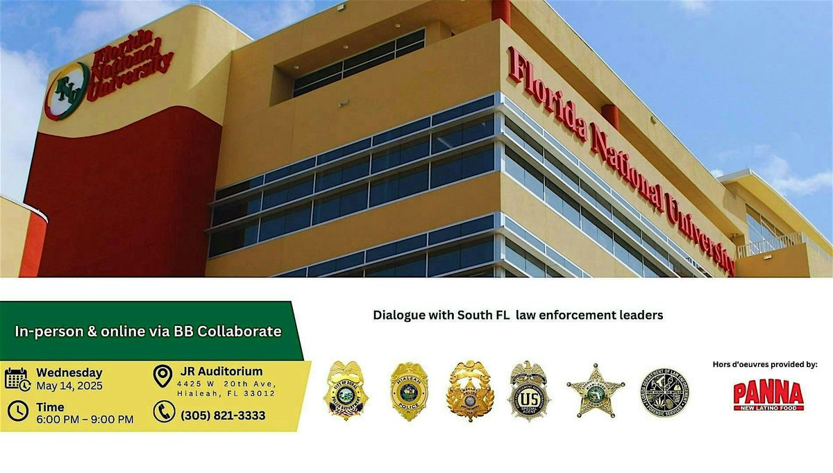 Dialogue with South FL law enforcement leaders | Event in Hialeah | AllEvents