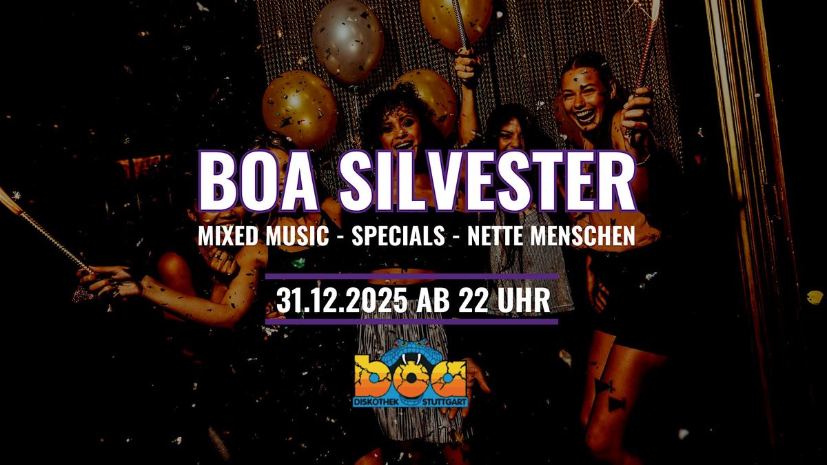 BOA Silvester- 31.12.2025, 31 December | Event in Stuttgart | AllEvents