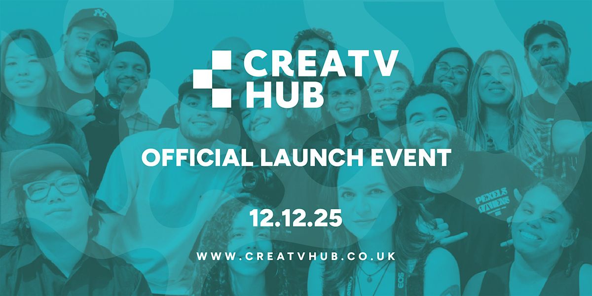 Creatv Hub - Official Launch, 12 December | Event in Cradley Heath | AllEvents