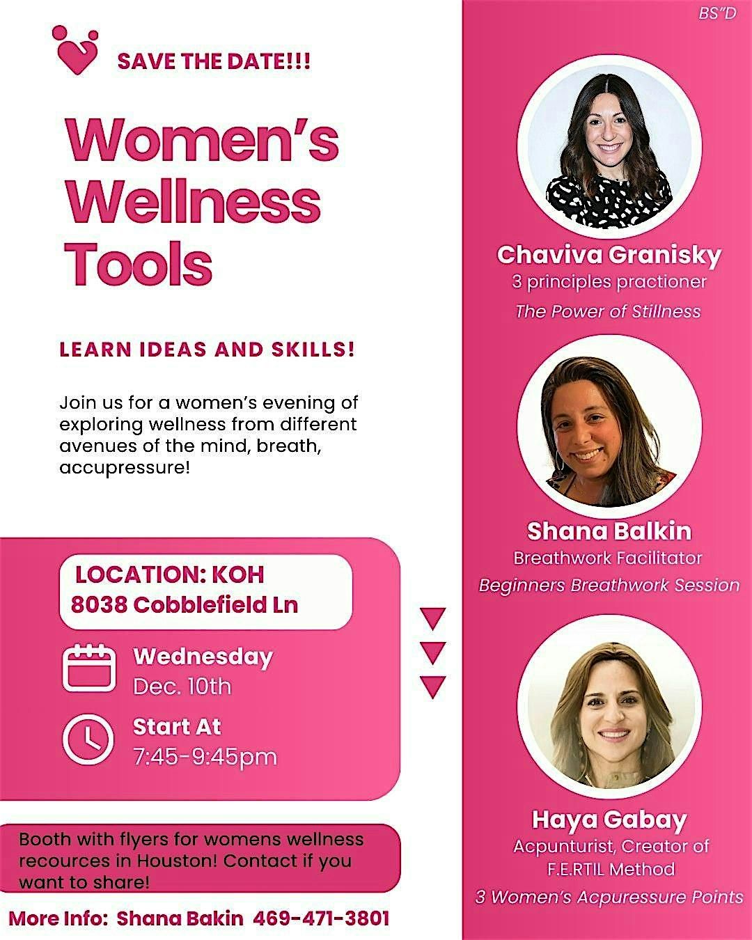 Women's Wellness Tools and Networking, 10 December | Event in Houston | AllEvents