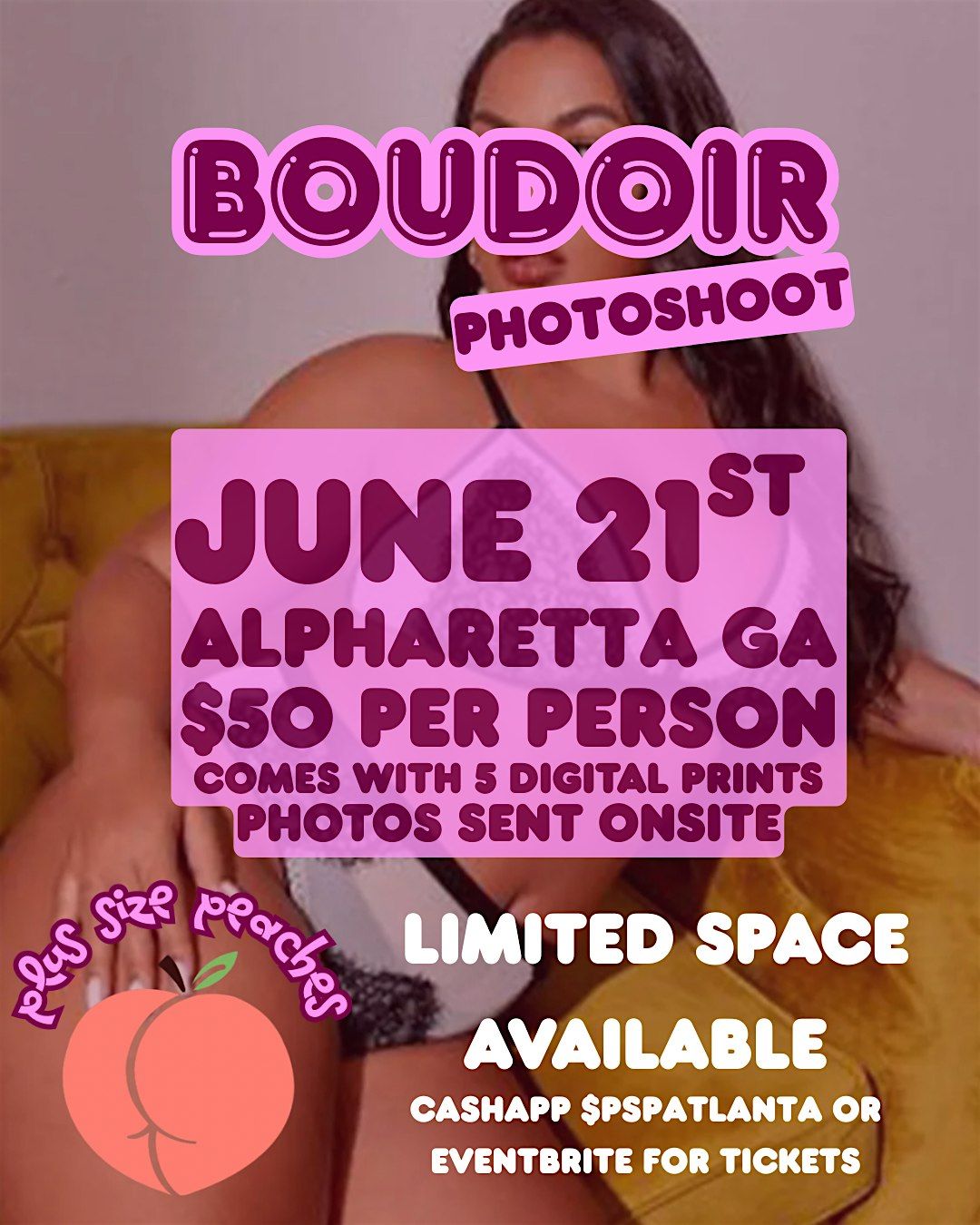 Plus Size Peach Photoshoot, 21 June | AllEvents