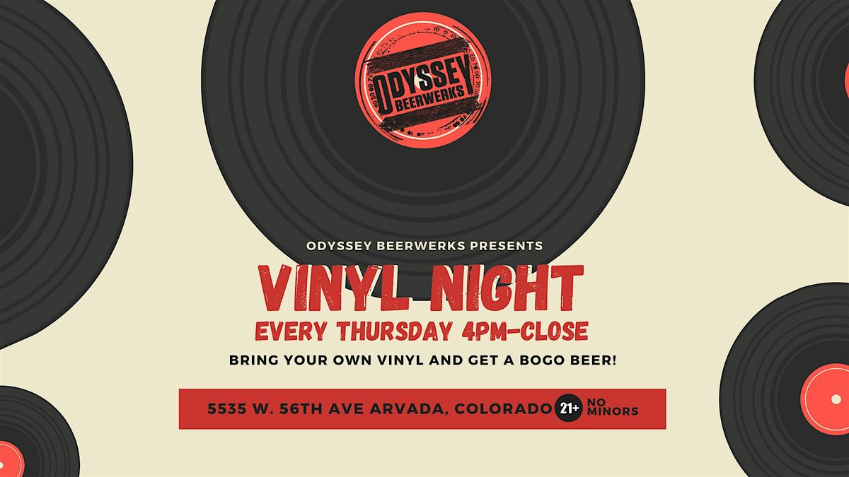 Vinyl Night at Odyssey Beerwerks | Event in Arvada | AllEvents