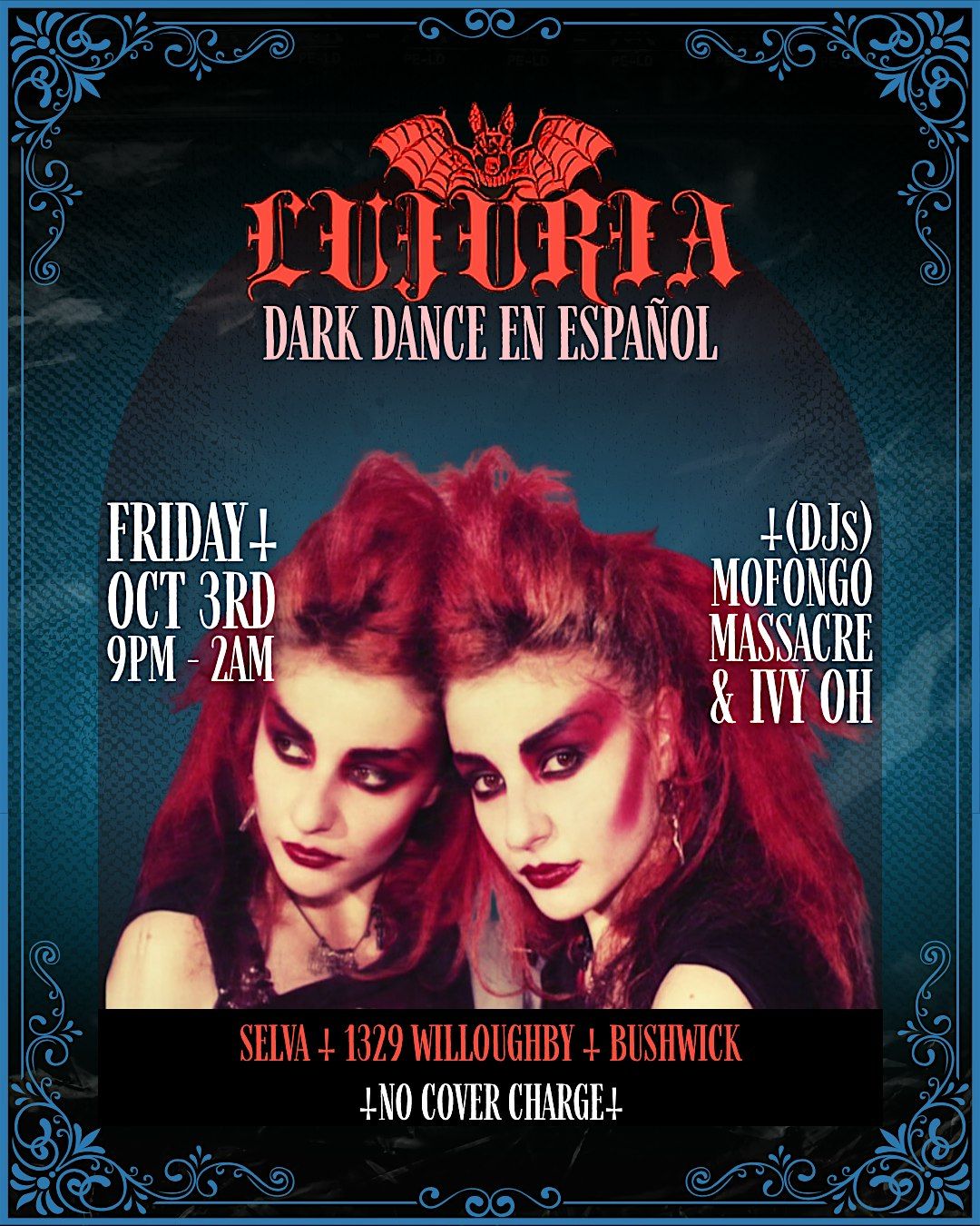 LUJURIA: SPANISH DARK DANCE | FRI OCT 3RD| FREE RSVP | Event in Brooklyn | AllEvents