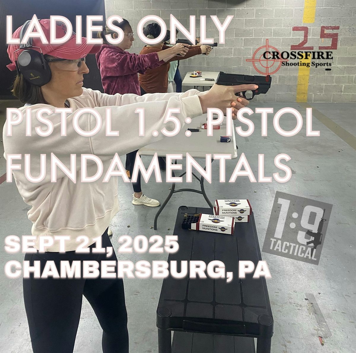 WOMEN ONLY: PISTOL 1.5- PISTOL FUNDAMENTALS, 21 September | Event in Chambersburg | AllEvents