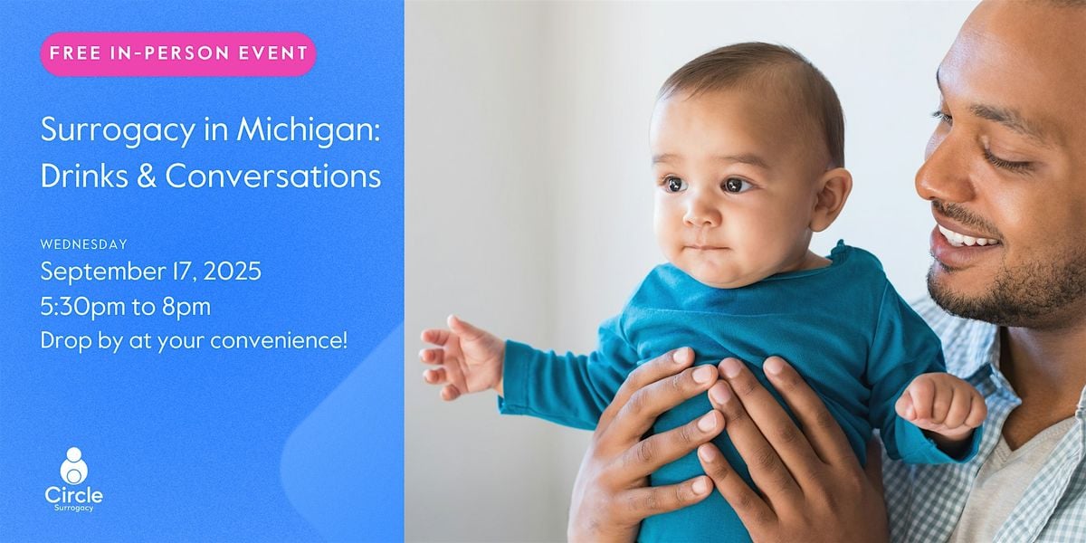 Surrogacy in Michigan: Drinks and Conversations, 17 September | Event in Pontiac | AllEvents