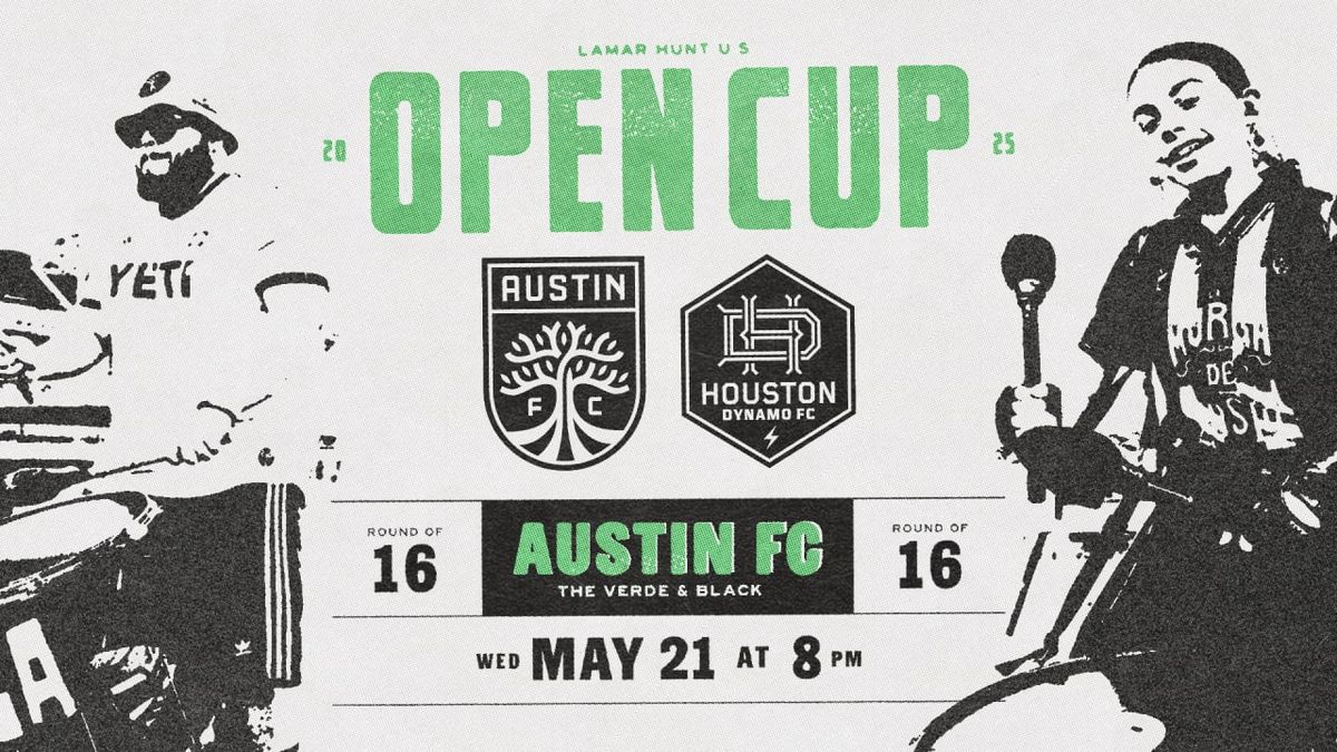 US Open Cup - Austin FC vs Houston Dynamo at Q2 Stadium, 21 May | Event in Austin | AllEvents