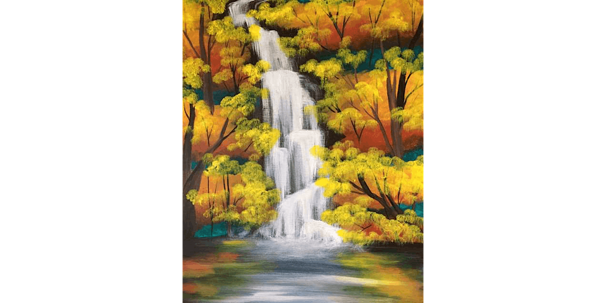 Serenity Falls - Paint and Sip in Phoenix | Classpop!™, 20 September | Event in Gilbert | AllEvents