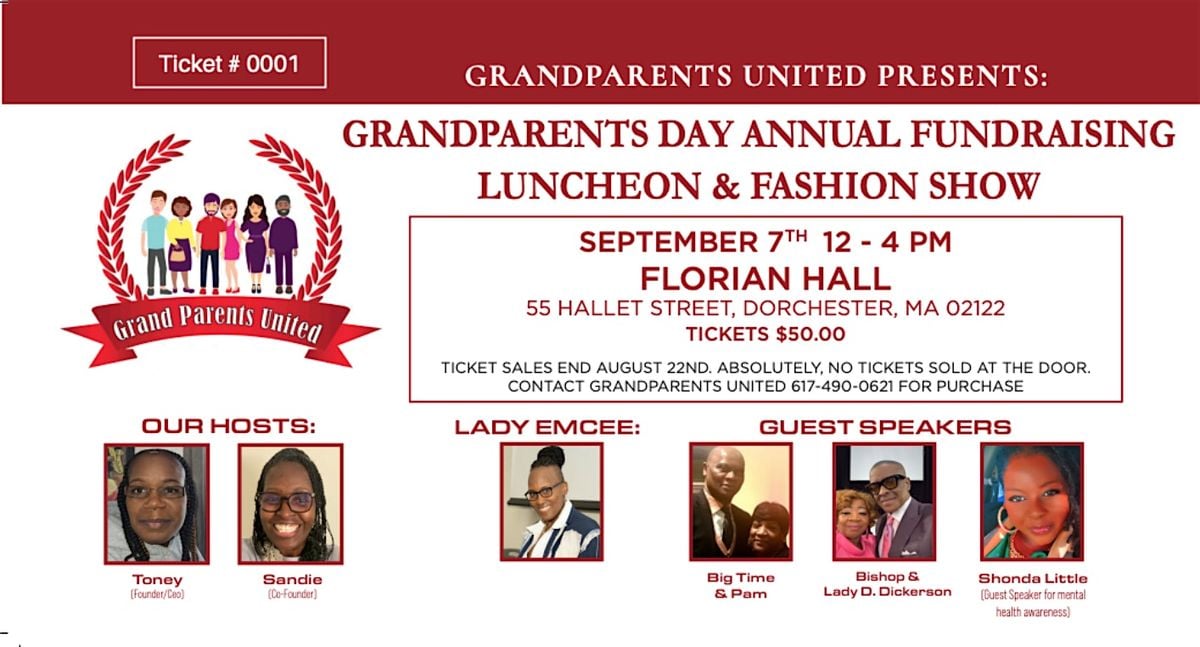 Grandparents Day Annual Fundraising Luncheon & Fashion Show, 7 September | Event in Boston | AllEvents
