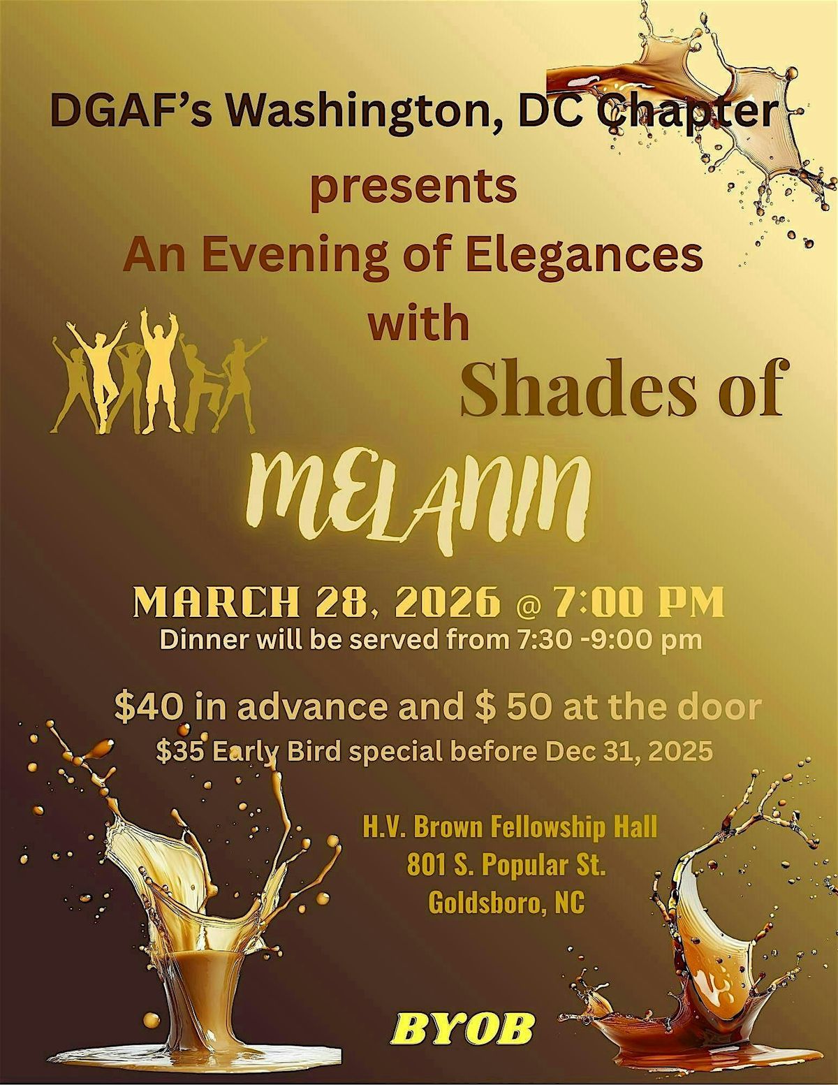 DC Chapter of Dillard/Goldsboro Alumni and Friends, Inc Annual Fundraiser, 28 March | Event in Goldsboro | AllEvents