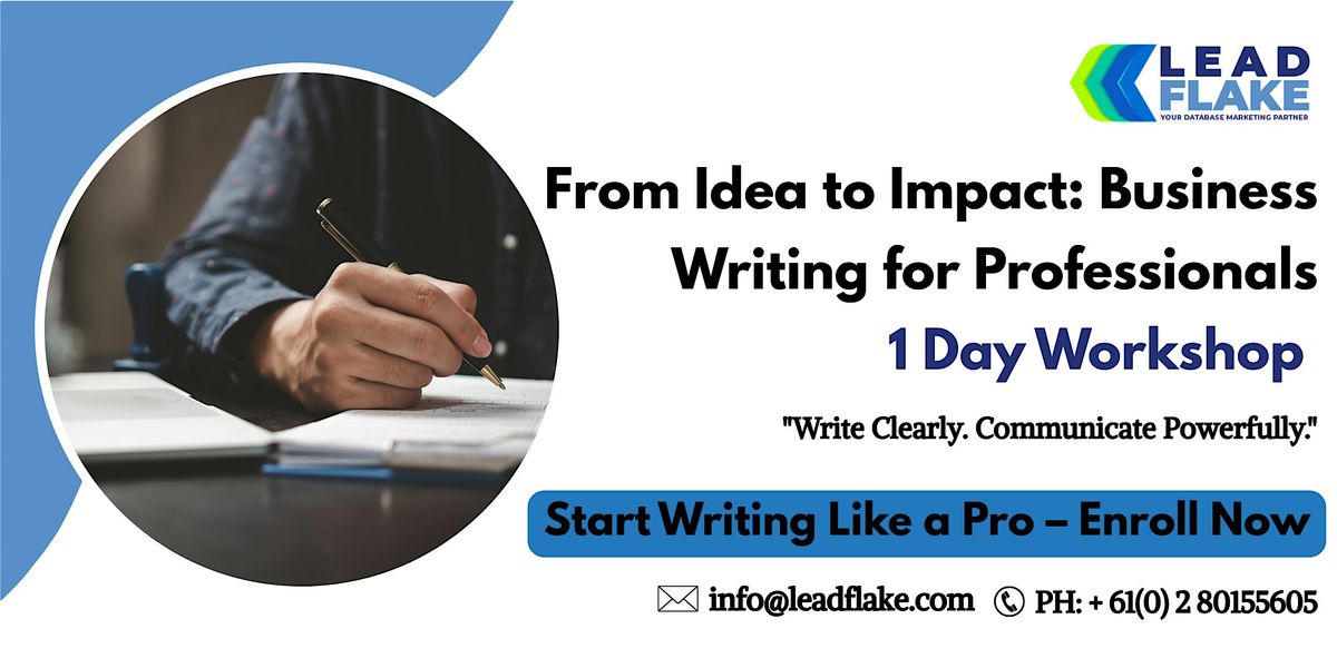 The Art of Professional Business Writing Workshop in Napier, 22 July | Event in Napier | AllEvents