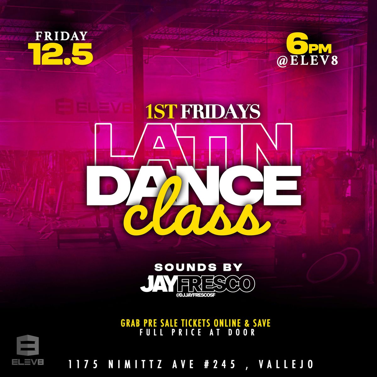 1st Fridays Latin Dance Class, 5 December | Event in Vallejo | AllEvents