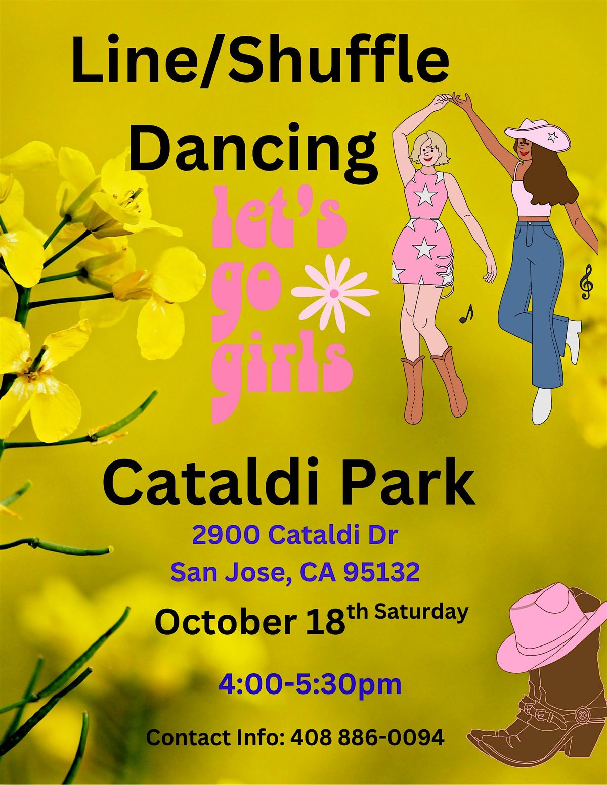Soulful in the Park Line Dancing, 18 October | Event in San Jose | AllEvents