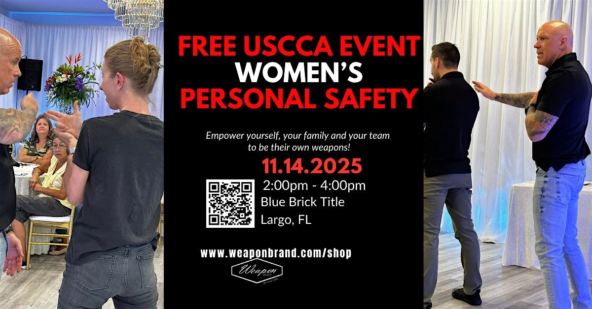 FREE USCCA Event/ Women’s Personal Safety | Event in Largo | AllEvents