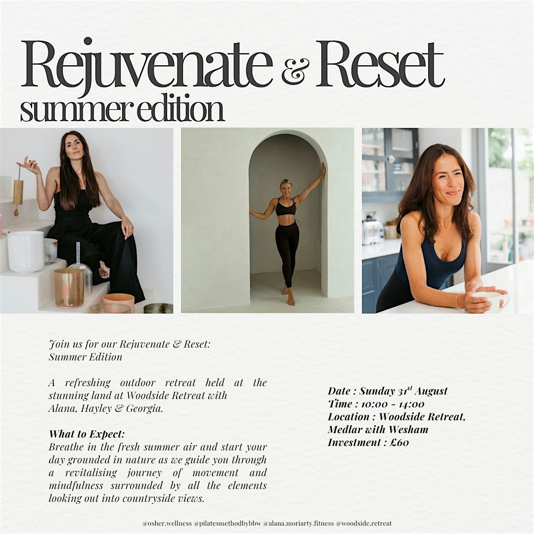 Rejuvenate & Reset : Summer Edition Wellness Half Day Retreat, 31 August | Event in Kirkham | AllEvents