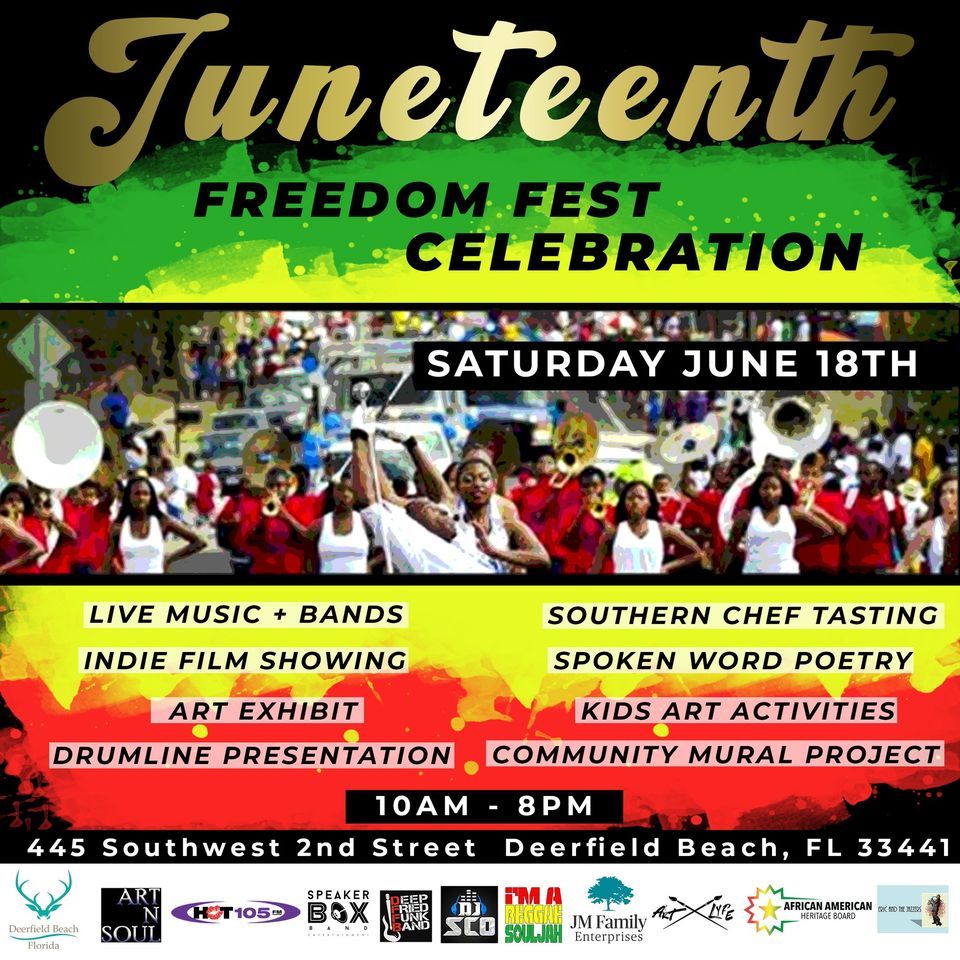 Freedom FEST in DEERFIELD BEACH 2022, Oveta Mckeithen Recreation Center