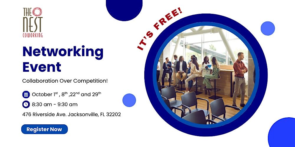 Networking Event: Cowford Business Club, 22 October | Event in Jacksonville | AllEvents