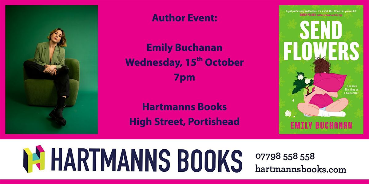 Author Event: Emily Buchanan - Send Flowers | Event in Portishead | AllEvents