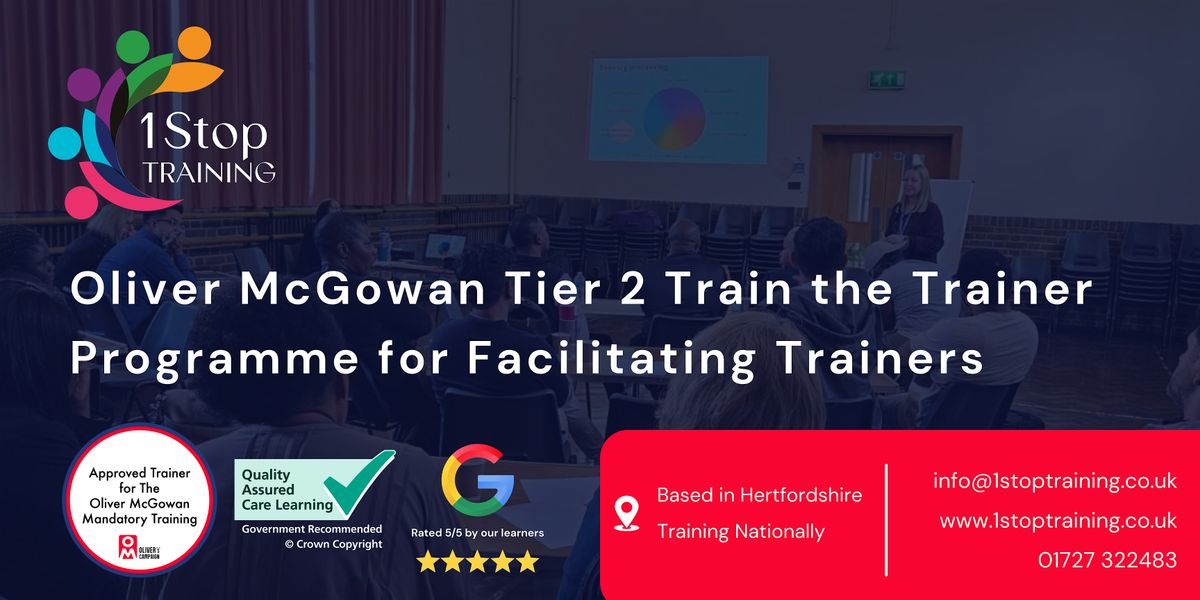 Oliver McGowan Tier 2 Train the Trainer Programme for Facilitating Trainers | Event in Hertfordshire | AllEvents