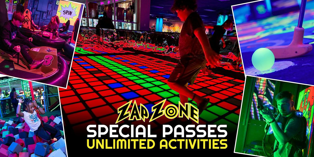 Special Day Pass | Zap Zone Brighton | Event in Brighton | AllEvents