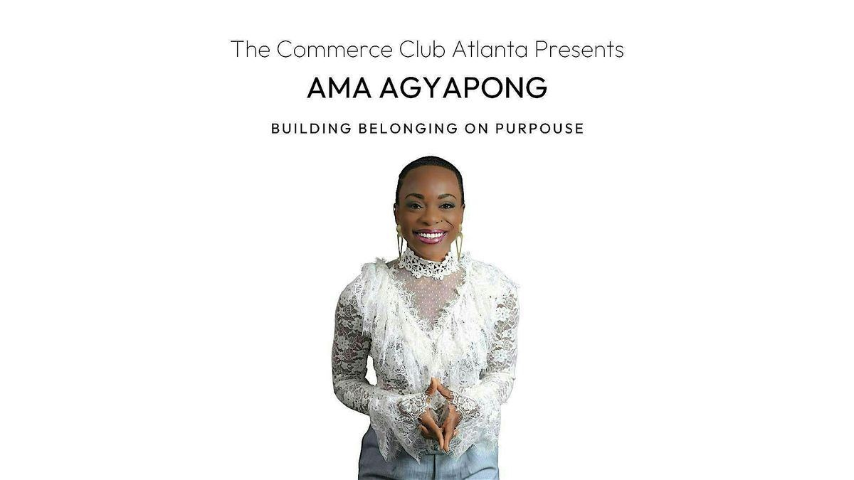 Building Belonging on Purpose: One Conversation at a Time, 28 August | Event in Atlanta | AllEvents