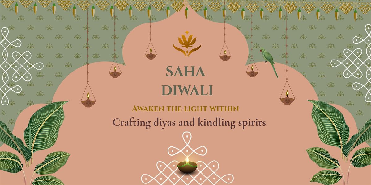 Saha Diwali - Crafting Diyas and Kindling Spirits, 12 October | Event in Redmond | AllEvents