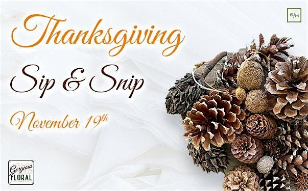 Thanksgiving Basket Sip & Snip, 19 November | Event in Hawley | AllEvents