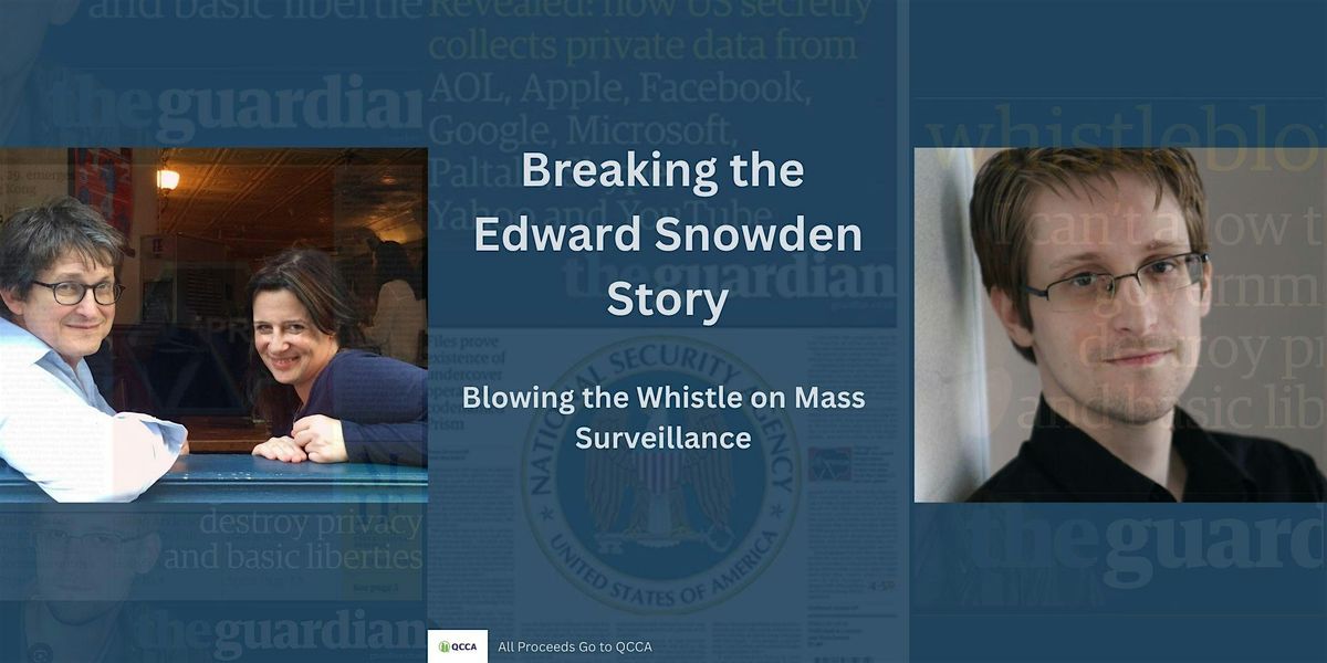 Breaking The  Edward Snowden Story -  Alan Rusbridger and Janine Gibson, 16 September | Event in London | AllEvents