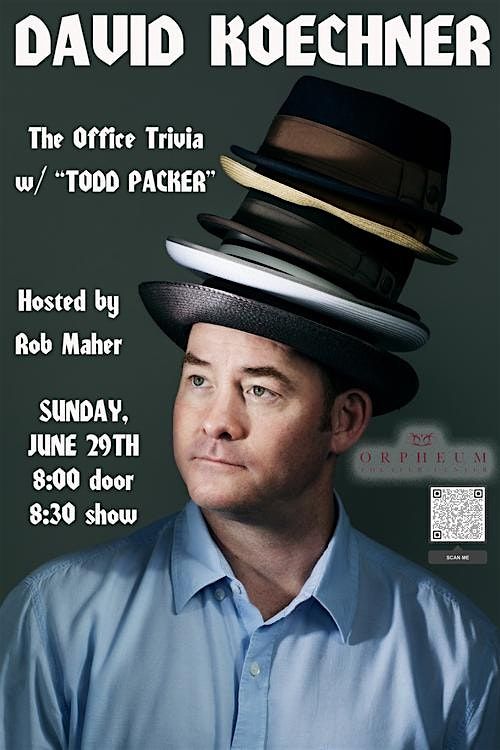 The Office Trivia LIVE w/ Todd Packer - Starring David Koechner, 29 June | Event in Sioux Falls | AllEvents