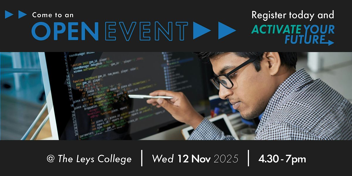 The Leys College Campus November Open Event, 12 November | Event in Oxford | AllEvents