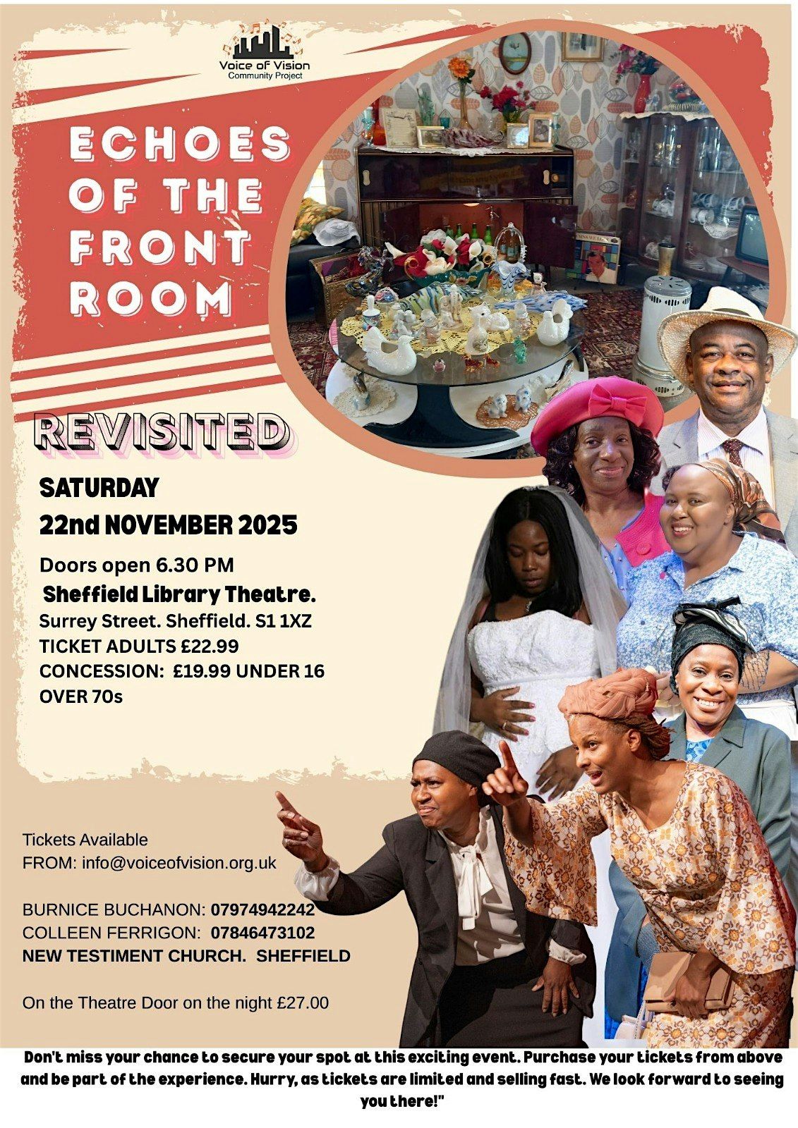 Echoes of the Front Room: Revisited, 22 November | Event in Sheffield | AllEvents