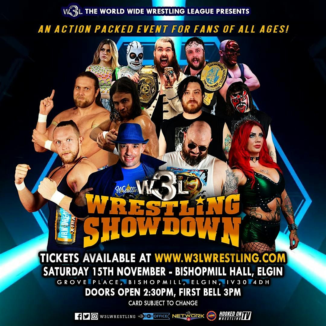 W3L Wrestling Showdown - Broxburn, 28 December | Event in Broxburn | AllEvents