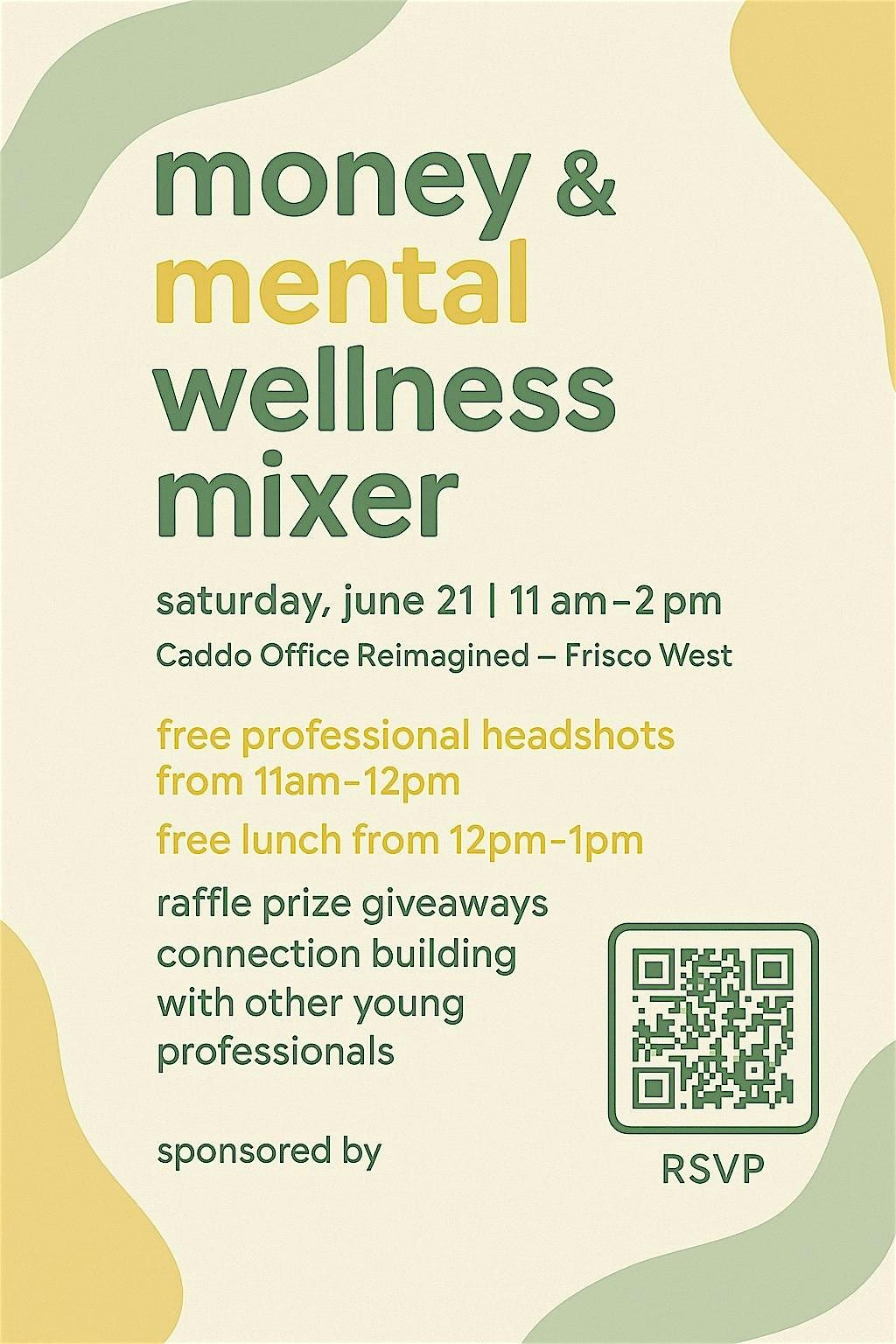 Money & Mental Wellness Mixer for Young Professionals, 29 June | Event in Frisco | AllEvents