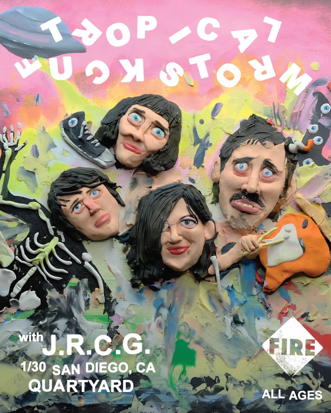 Tropical Fuck Storm, 27 January | Event in Santa Ana | AllEvents