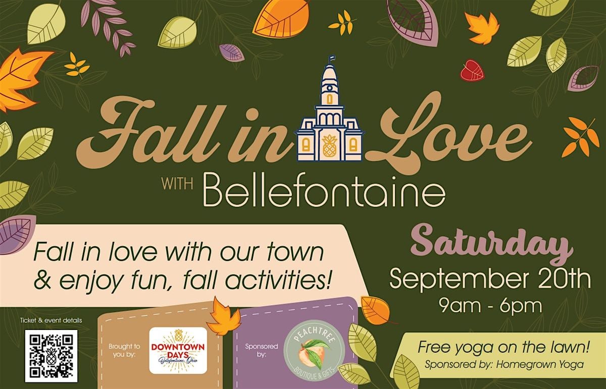 Fall in Love with Bellefontaine, 20 September | Event in Bellefontaine | AllEvents