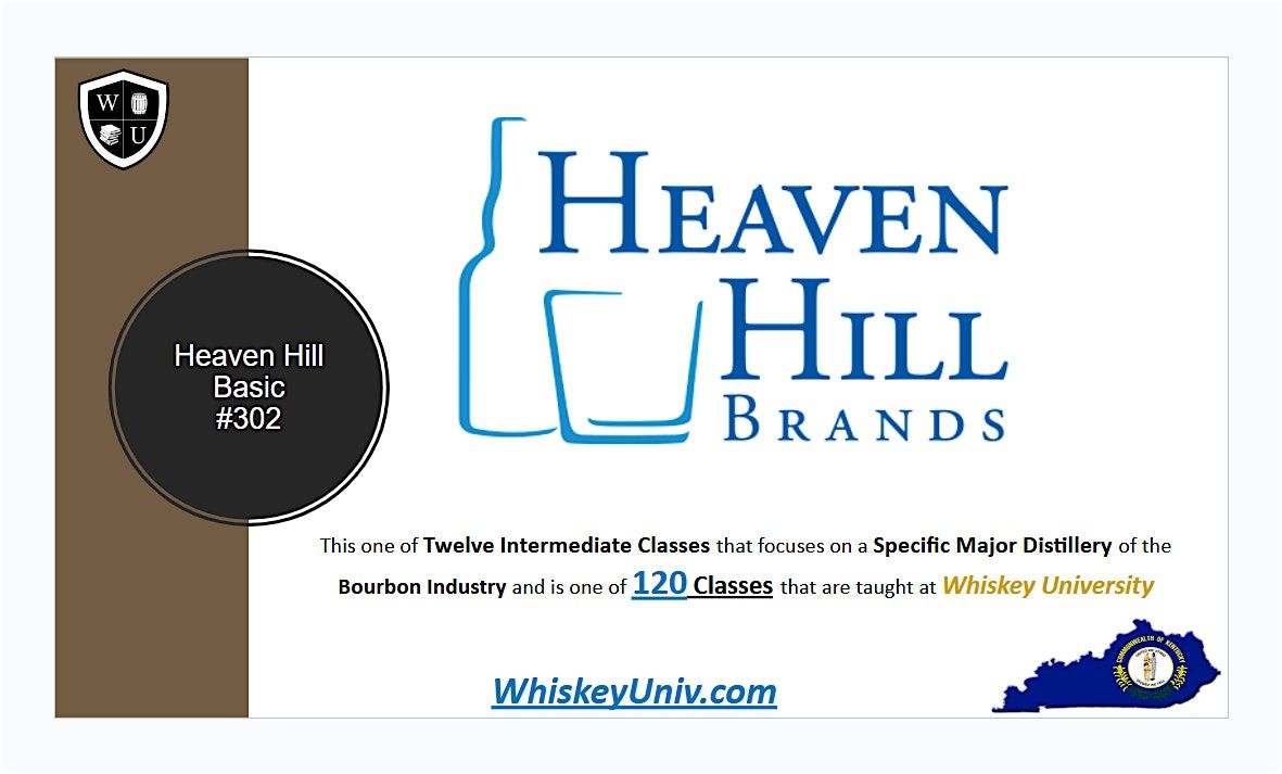 Whiskey University: Heaven Hill Basic 302 | Event in Pulaski | AllEvents