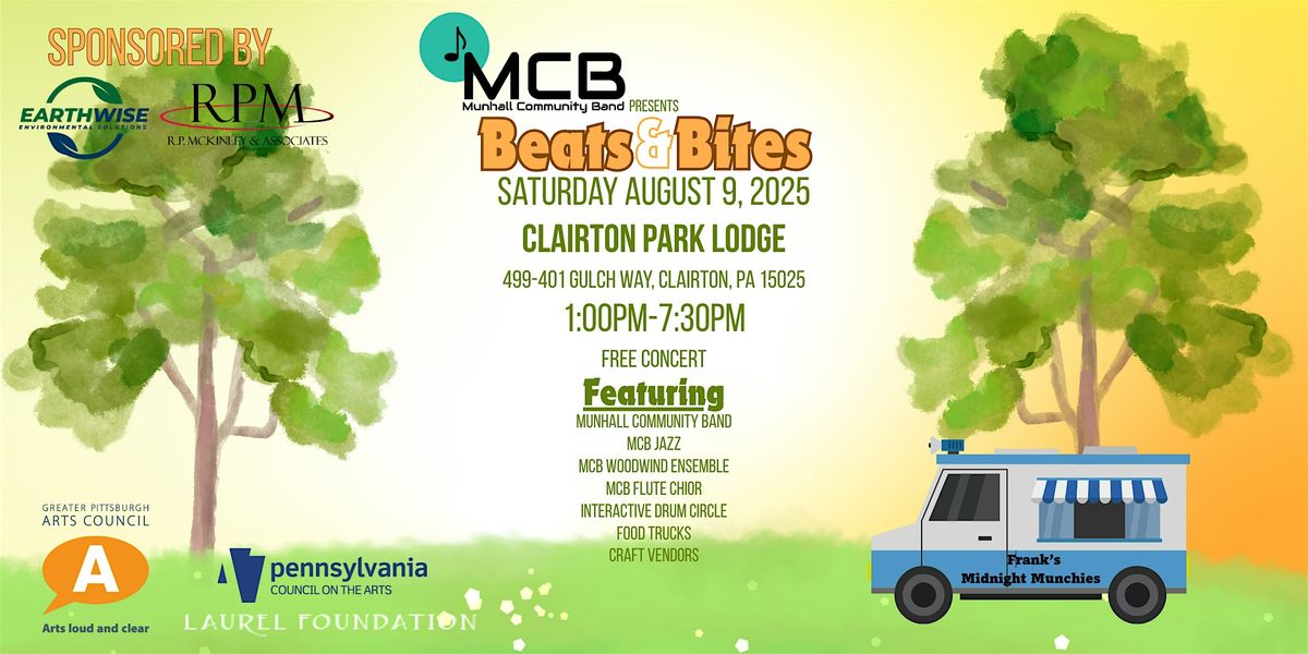 MCB Beats & Bites, 9 August | Event in Clairton | AllEvents