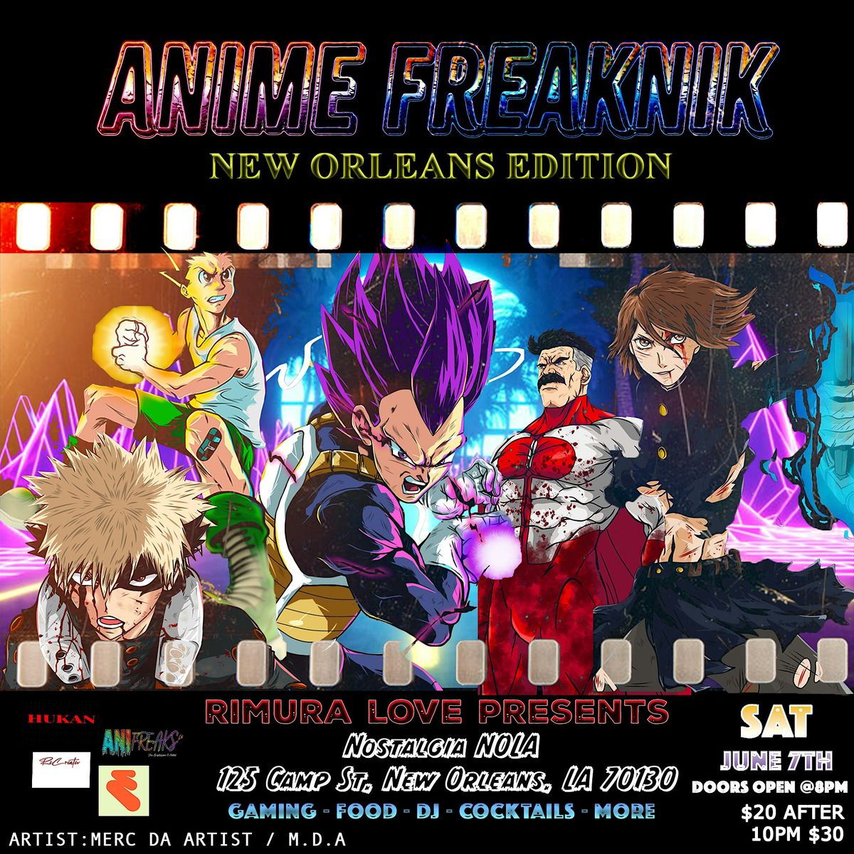Anime FreakNik New Orleans, 7 June | Event in New Orleans | AllEvents