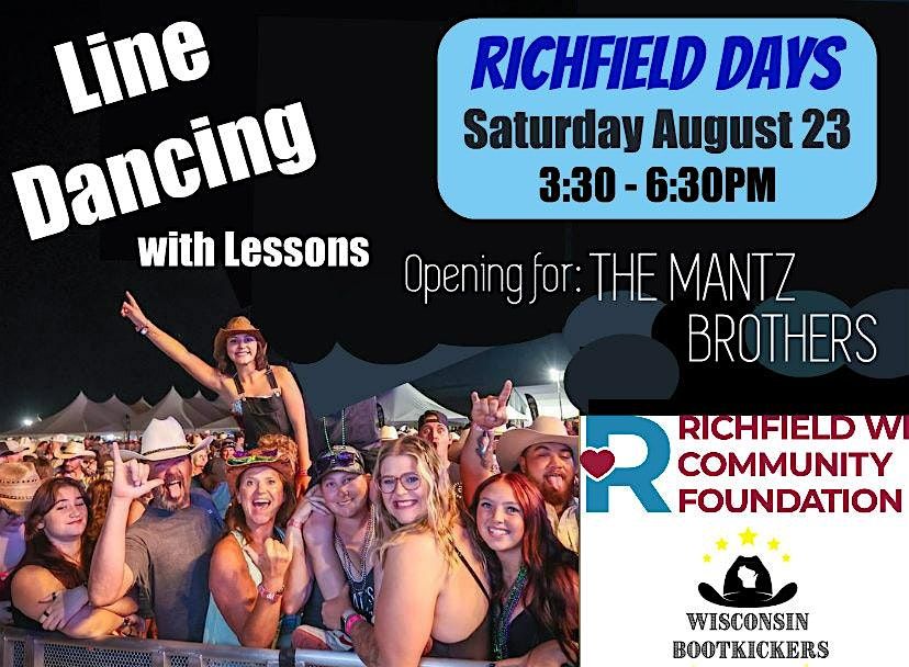 Line Dancing at Richfield Days / FREE, 23 August | Event in Richfield | AllEvents